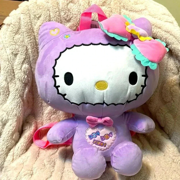 Hello Kitty Other - Brand new with tags -Hello kitty Candy Plush Backpack